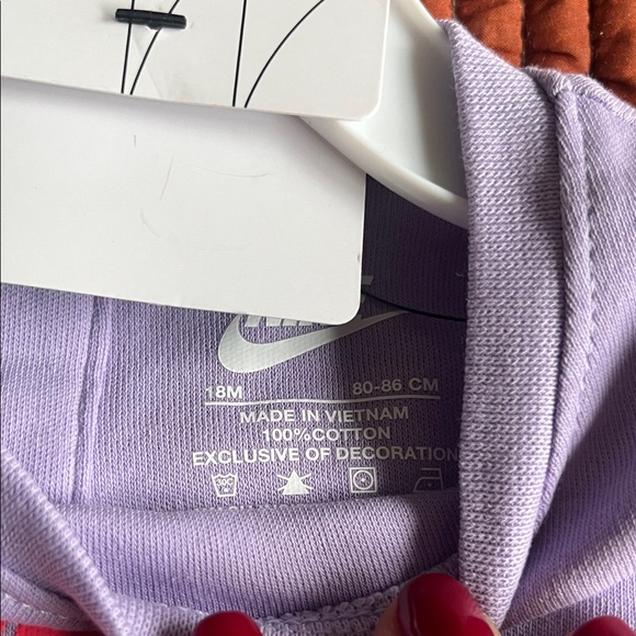 Nike Dri-Fit Purple Bodysuit and Pant Set - Picture 5 of 7